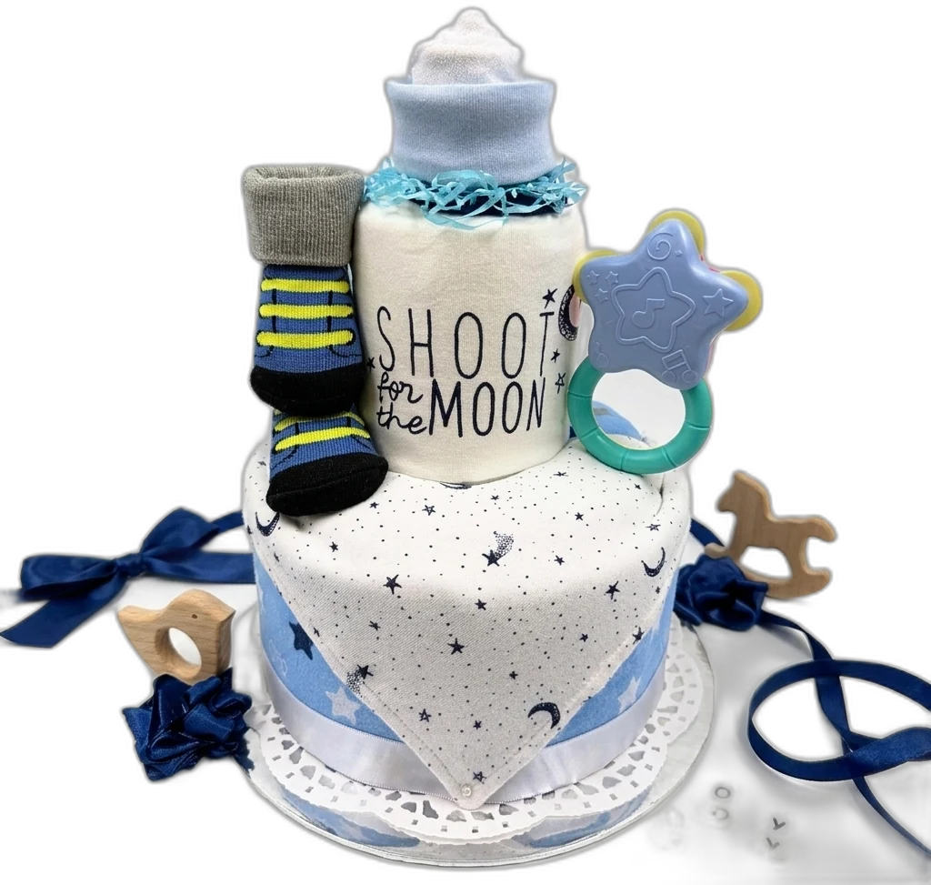 Midnight Moon Sparkle Cake